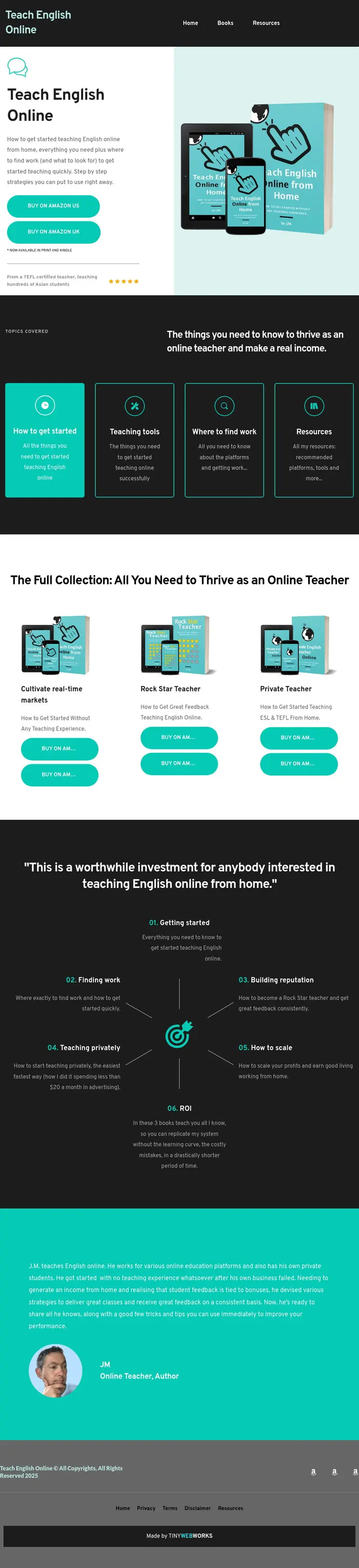 Online Teaching Secrets website
