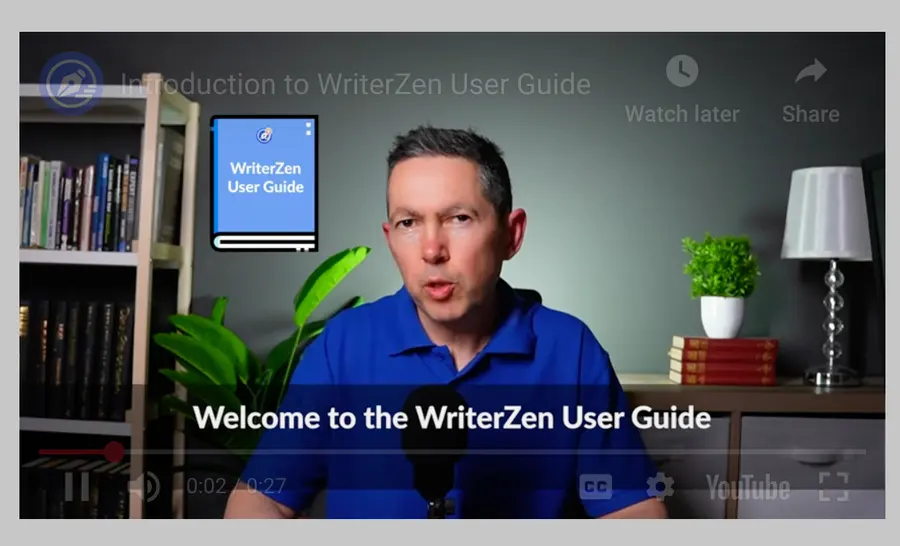 WriterZen User Guide