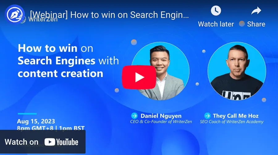 How to win on Search Engines